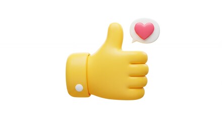 Thumbs up emoji illustration