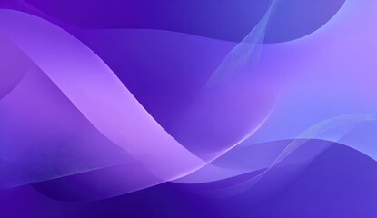 Fototapeta premium Abstract, flowing curves of purple and blue. Soft, smooth transitions