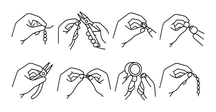 Step-by-step jewelry making guide: crafting beaded bracelets with precision tools