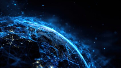 Global network, digital earth