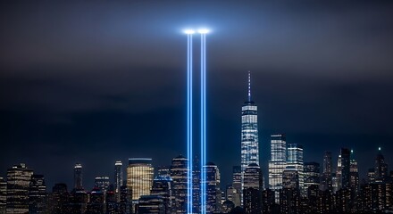 Patriot Day 9/11 A Skyline Tribute of Remembrance and Reflection