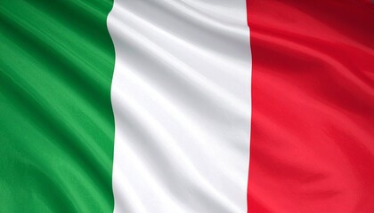 Obraz premium Italy national flag with vertical stripes of green, white, and red, symbolizing national identity, heritage, and unity.