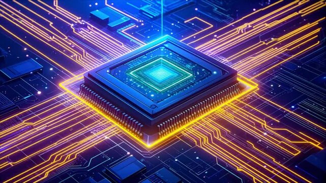 Modern computer chip technology