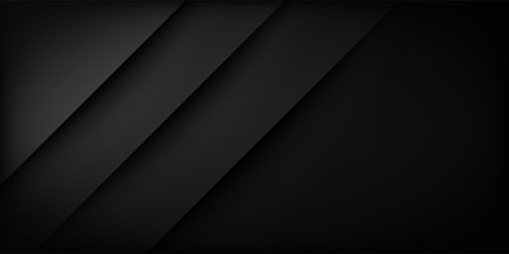 abstract black background with gradient color and artistic dynamic line decoration minimalis