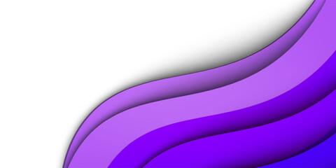 Abstract Purple Wave Gradient Background. Modern creative trendy design