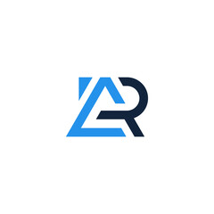 Fototapeta premium Abstract logo design featuring stylized letters 