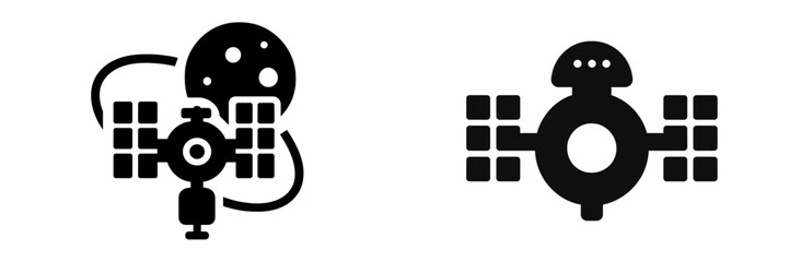 Creative designs showcasing spacecraft concepts with distinct futuristic features and orbital elements