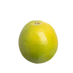Pear orange isolated 