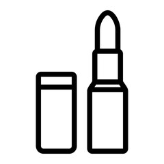 lipstick line icon