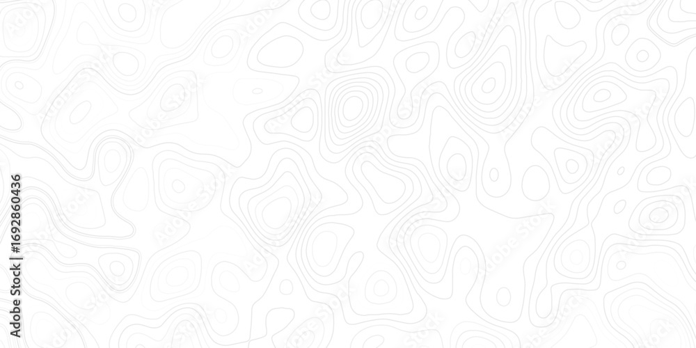 Poster contour line terrain map – abstract geographical background