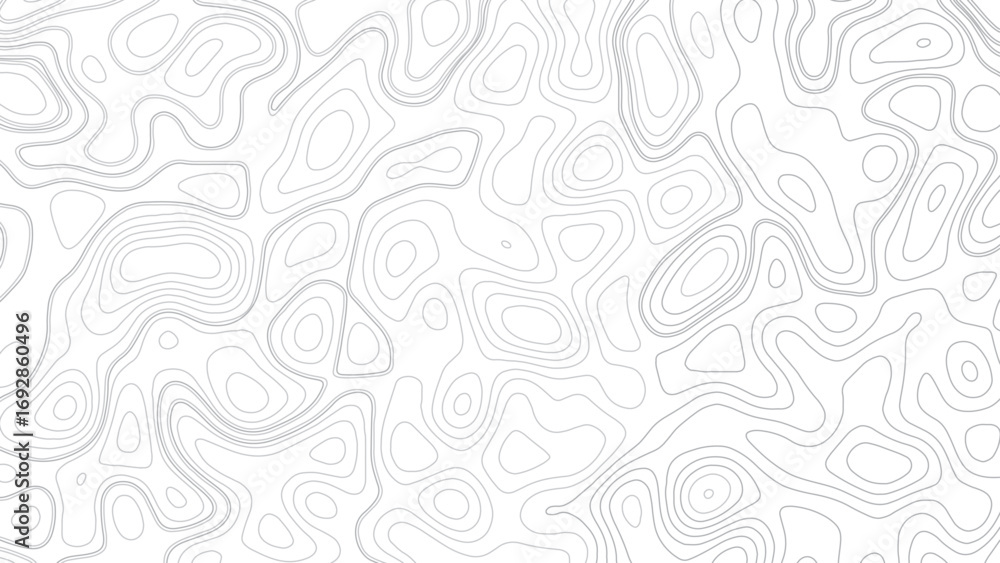 Poster abstract contour map lines – topographic background texture