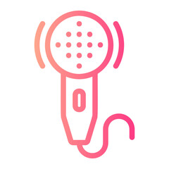 facial gradient icon