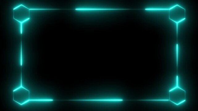 On loading mesh 3D wireframe brain forming, graph emerging, highlight scanning code for analytics. neon line rectangle on a black background. 4k