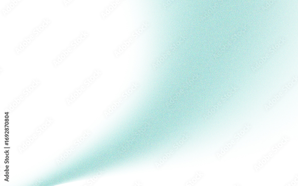 Poster light teal abstract shape with soft edges, flowing curve
