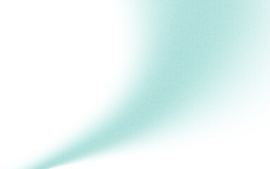 Light teal abstract shape with soft edges, flowing curve