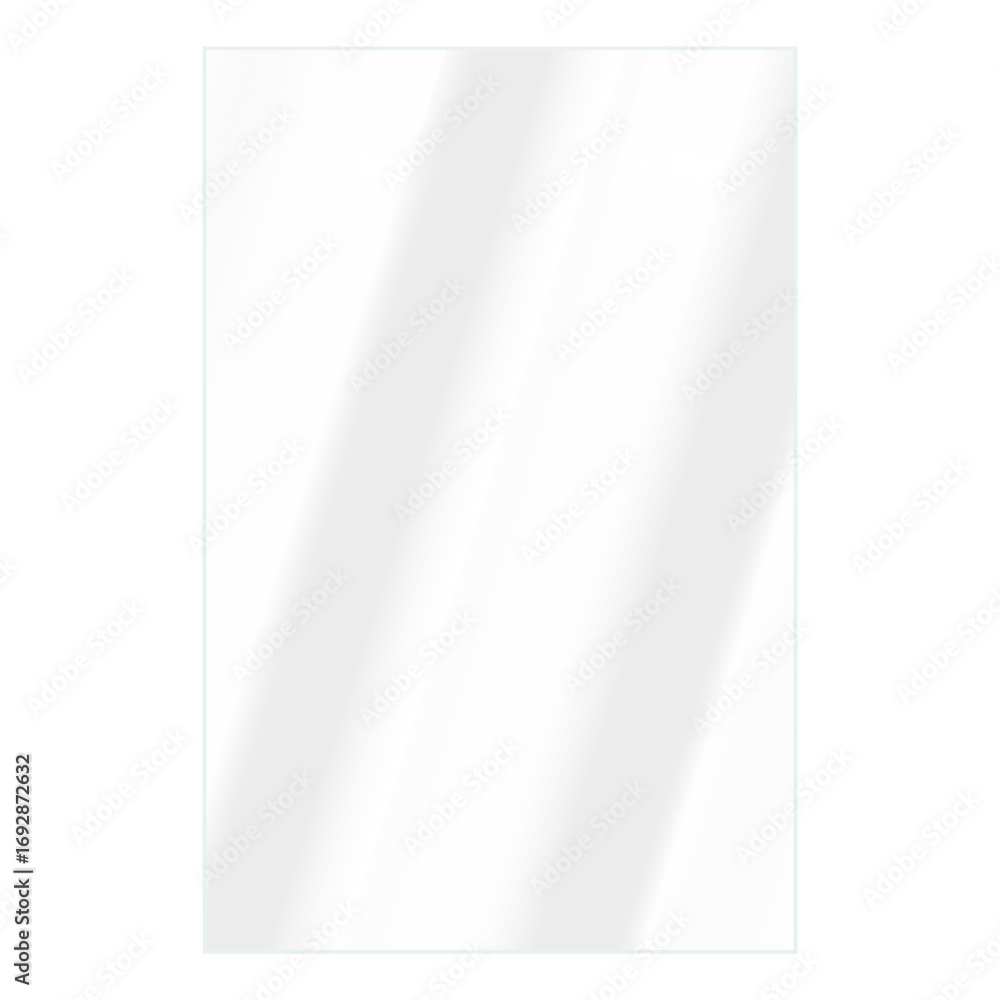 Poster realistic shiny glossy glass panel with light glare reflective surface effect transparent overlay on