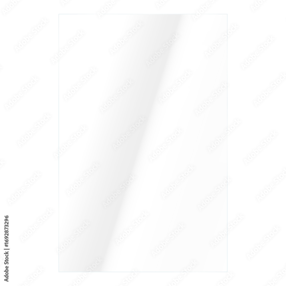 Poster realistic shiny glossy glass panel with light glare reflective surface effect transparent overlay on