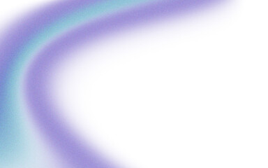 Abstract curved shape, vibrant purple and teal hues, soft edges, smooth gradient, flowing design...