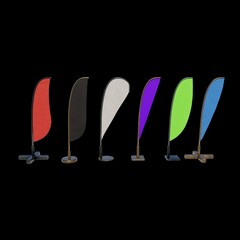 banner commercial flag