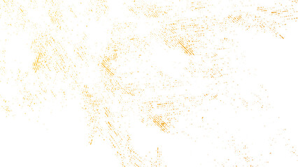 Golden Glitter Particles Splatter. Sparkling Firework Effect on White Background