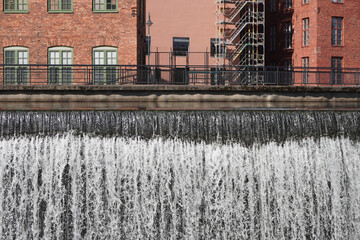 Waterfall Old Industrial Area 