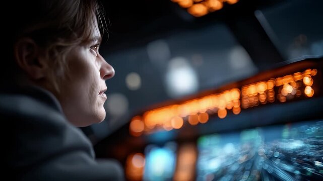 Futuristic Cockpit Human-Machine Interaction Technology Experience