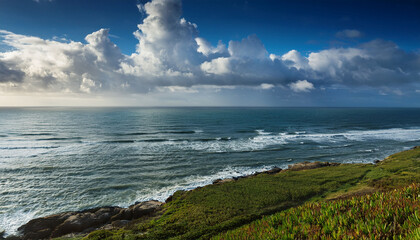 Eye Catching Coastal Ocean Seascape Sky Outdoor Wallpaper