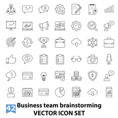 business team, brainstorming, meeting, collaboration, teamwork, discussion, planning, idea, innovation, strategy, creative thinking, office, corporate, project, leadership, business planning, problem 