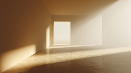 High-quality realistic stock photo of 'future vision' with color trend 'beige', evoking a 'calm' feeling, targeting 'Graphic designers'.