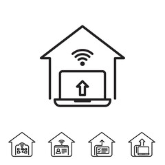 Fototapeta premium Essential Modern Line Art Symbol for Strategic Communication & Digital Clarity