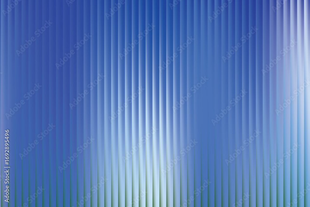 Aufkleber illustration of abstract vertical blue and green gradient background with ribbed texture and soft li