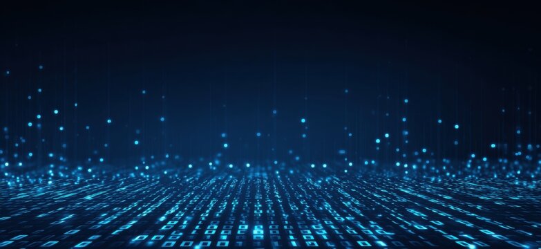 Abstract digital data visualization