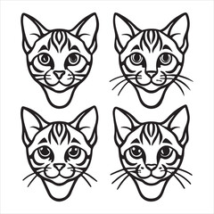 A Playful and Energetic Bengal Cat, an Intelligent and Agile Companion Known for its Wild Appearance and Affectionate, Dog-Like Personality