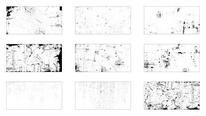 Dust and Scratch Texture Set – Grunge Overlay Pack for Photo Editing