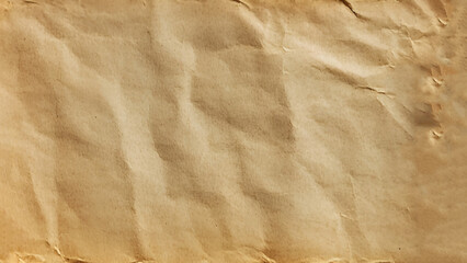 Old Vintage Paper Background – Crumpled Texture for Graphic Design Project