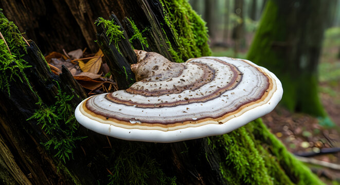 Agarikon Mushroom (Fomitopsis officinalis) &ndash; Rare Medicinal Fungus for Respiratory Health