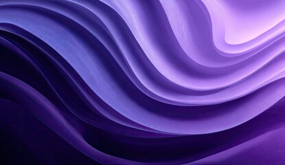 Obraz premium Abstract wavy lines of deep purple and blue