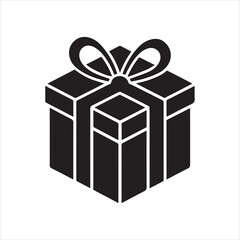Gift Box Icon Vector Illustration