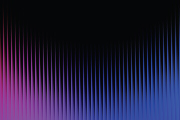 Abstract background with vertical lines in pink, purple, and blue gradient fading to black