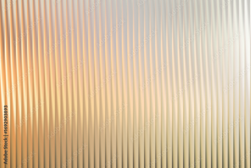 Aufkleber abstract textured background with vertical ribbed pattern and warm gradient light