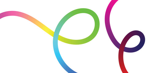 Vibrant Abstract Lines Intertwining on a Black Background. A dynamic image featuring interwoven, colorful lines in various shades of the rainbow against a solid black backdrop.