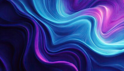 Obraz premium Abstract swirling vibrant colors. Fluid, dynamic, and colorful design