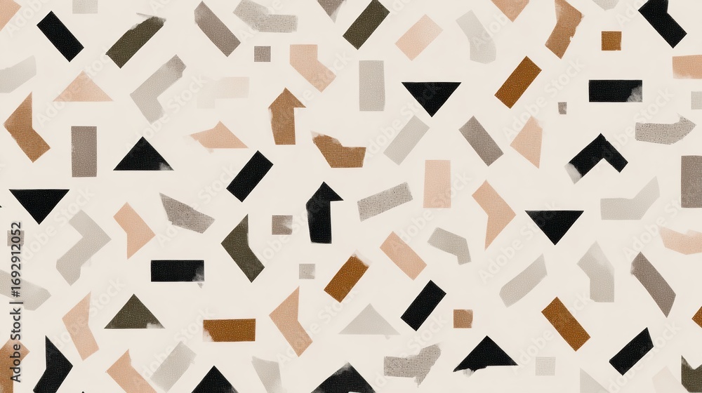 Poster botulinum therapy demonstrated through artful patterns displayed on a textured background showcasing