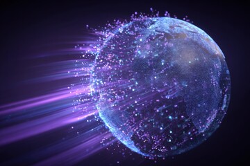 Abstract digital Earth