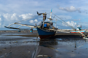 Obraz premium old fishing boats