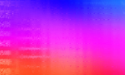 Vibrant blue pink and orange gradient with wavy texture abstract background