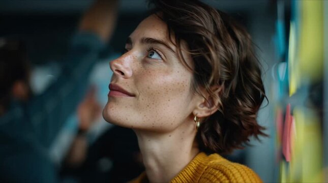 Virtual workspace interactive learning through collaborative brainstorming sessions
