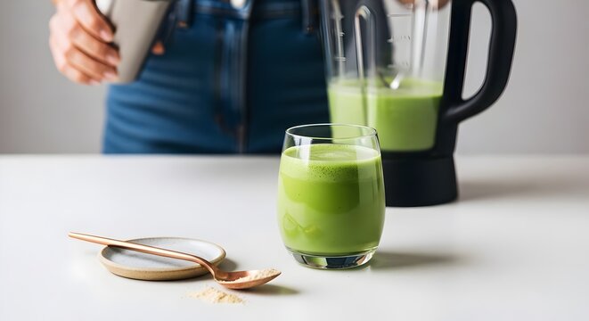 The Alchemist's Elixir - A Nootropic Green Smoothie for Cognitive Vitality
