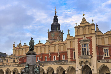 Rynek Glowny, Krakow main square, Poland