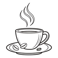 cup of coffee vector